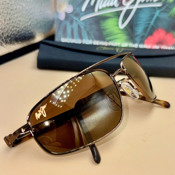 Maui Jim KAHUNA Copper w/ HCL Bronze Polarized Lenses ~ $319 - Picture 10 of 16